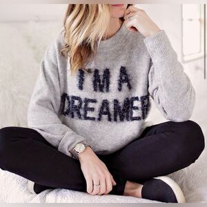 H&M Oversized “I'm a Dreamer” Sweater - Size: XS - Like New!